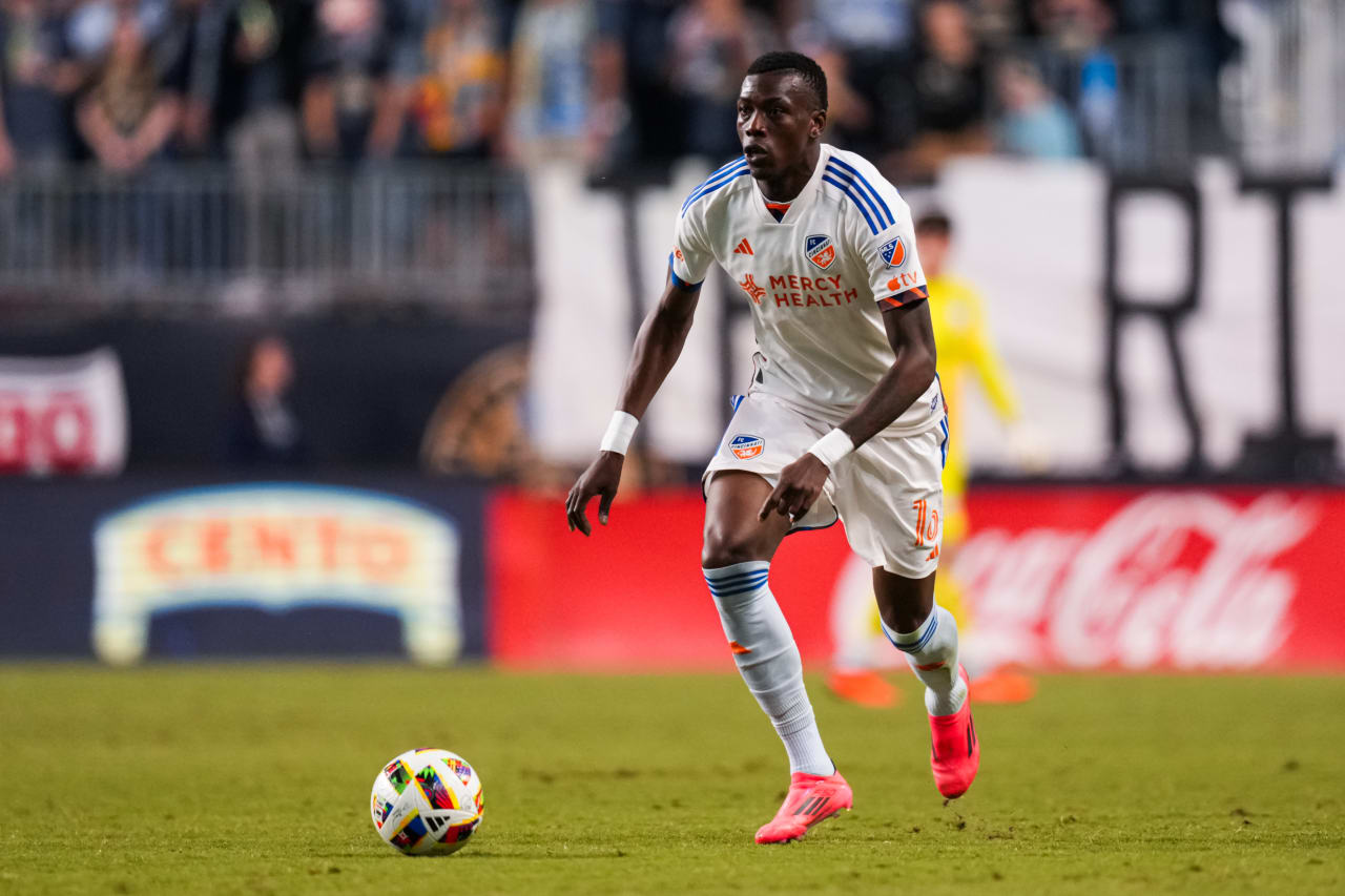 CHESTER, PENNSYLVANIA - OCTOBER 19: Philadelphia Union against FC Cincinnati on October 19, 2024 at Subaru Park in Chester, Pennsylvania.