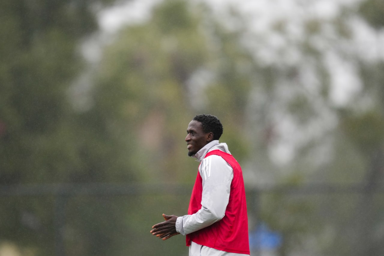 CLEARWATER, FLORIDA - JANUARY 23: FC Cincinnati during preseason training on January 23, 2025 in Clearwater, Florida.