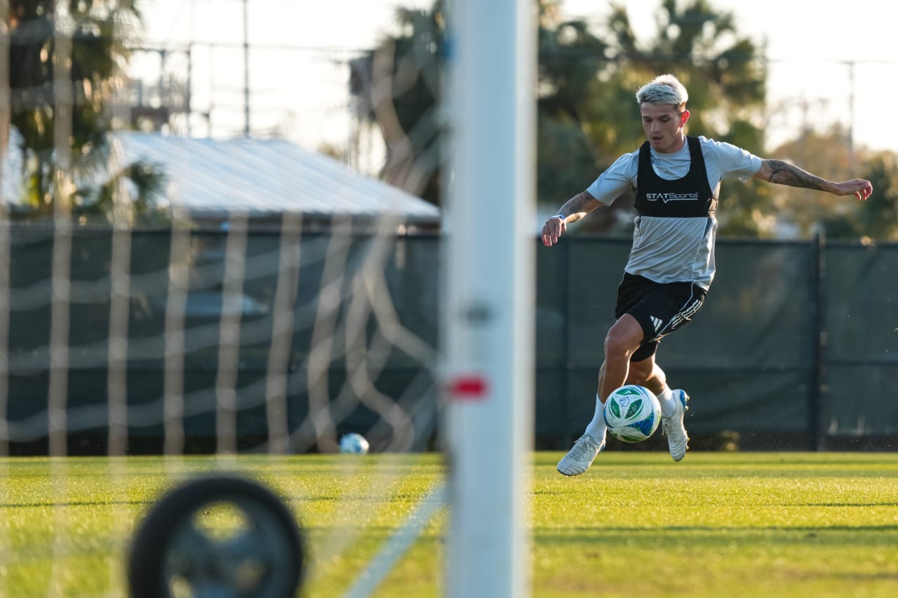 CLEARWATER, FLORIDA - FEBRUARY 5: FC Cincinnati during preseason training on February 5, 2025 at Walter Campbell Sports Park in Clearwater, Florida.