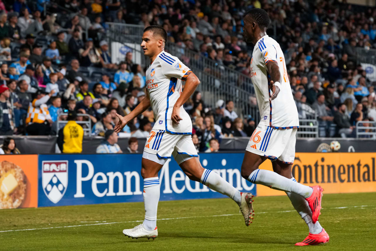 CHESTER, PENNSYLVANIA - OCTOBER 19: Philadelphia Union against FC Cincinnati on October 19, 2024 at Subaru Park in Chester, Pennsylvania.