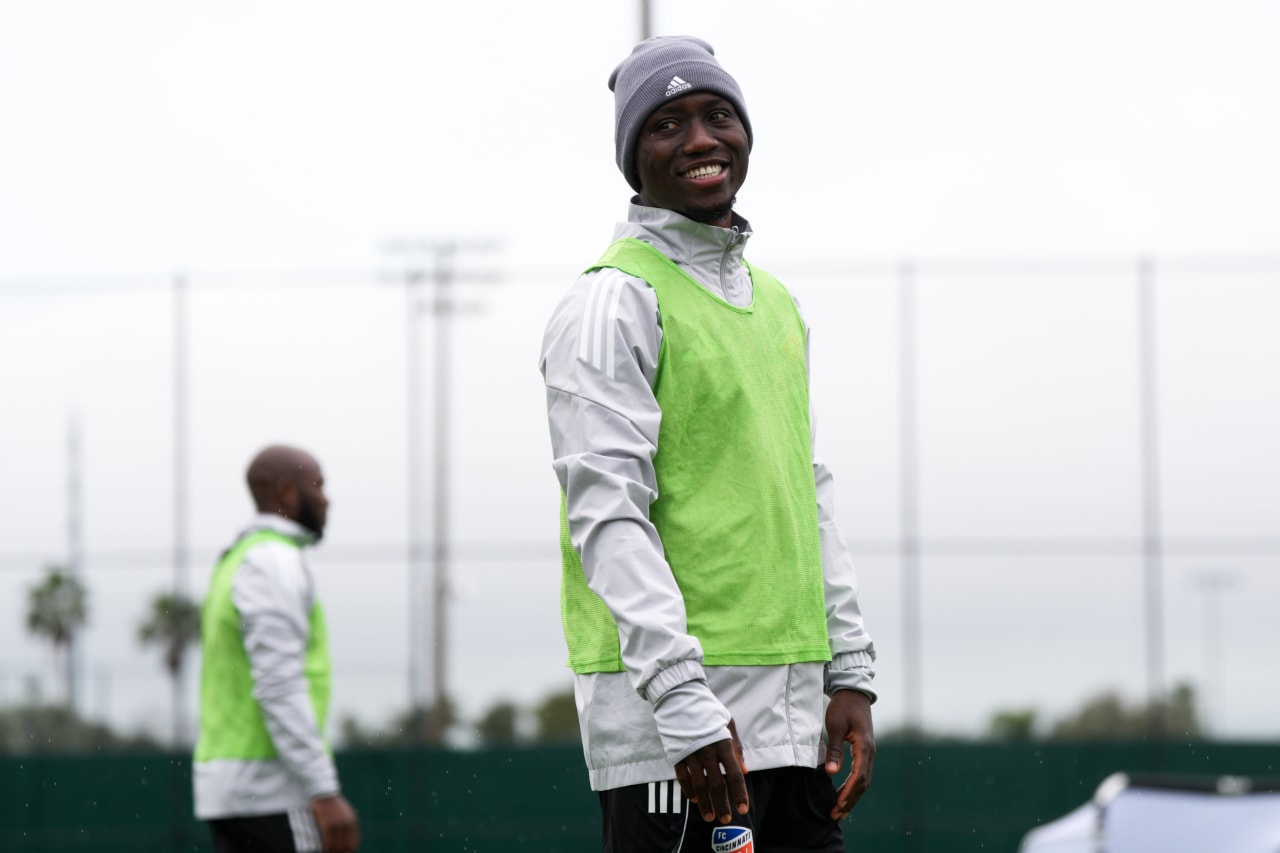 CLEARWATER, FLORIDA - JANUARY 21: FC Cincinnati during preseason training on January 21, 2025 in Clearwater, Florida.