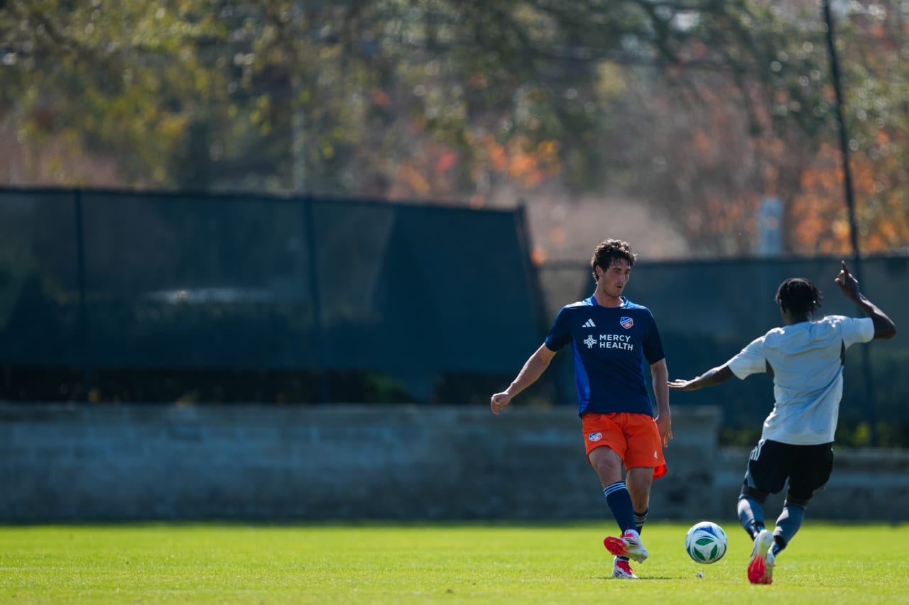 CLEARWATER, FLORIDA - JANUARY 30: FC Cincinnati against Houston Dynamo FC on January 30, 2025 at Joe DiMaggio Sports Complex in Clearwater, Florida.