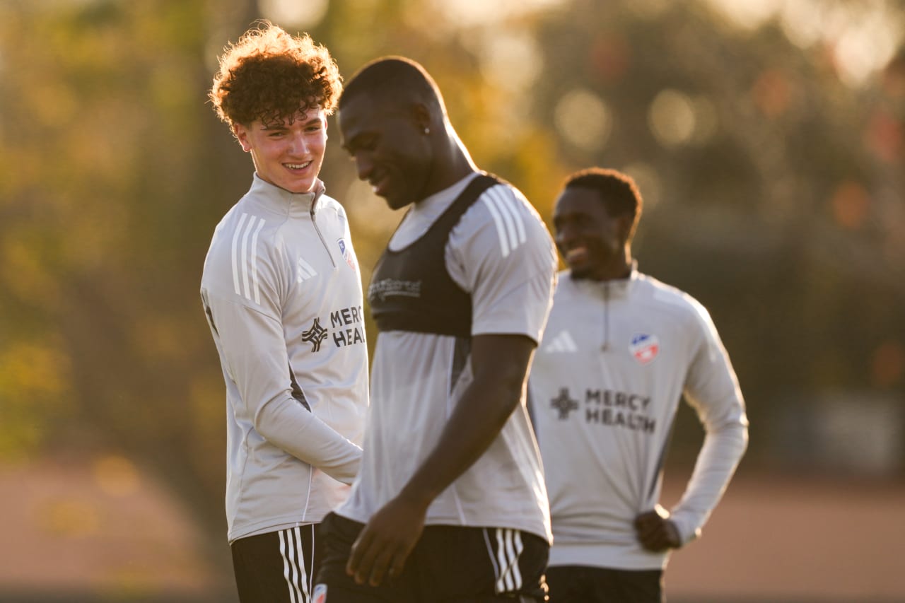 CLEARWATER, FLORIDA - JANUARY 28: FC Cincinnati during preseason training on January 28, 2025 in Clearwater, Florida.