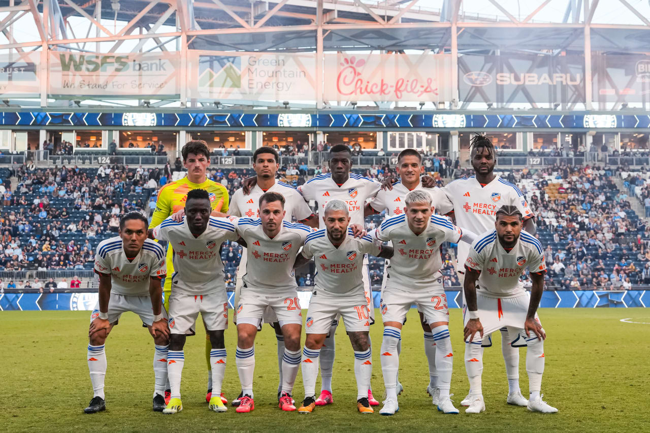 CHESTER, PENNSYLVANIA - OCTOBER 19: Philadelphia Union against FC Cincinnati on October 19, 2024 at Subaru Park in Chester, Pennsylvania.