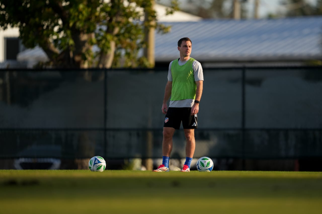 CLEARWATER, FLORIDA - JANUARY 28: FC Cincinnati during preseason training on January 28, 2025 in Clearwater, Florida.