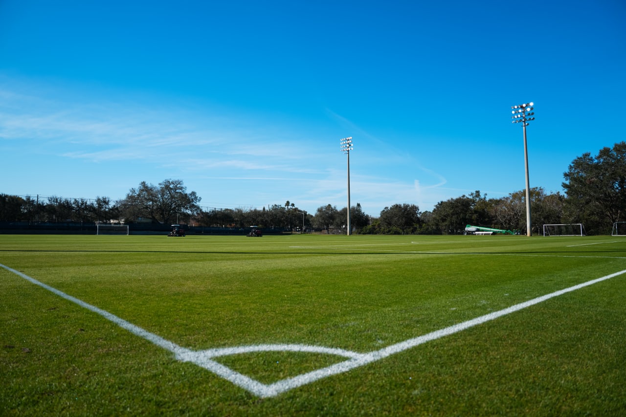 CLEARWATER, FLORIDA - JANUARY 30: FC Cincinnati against Houston Dynamo FC on January 30, 2025 at Joe DiMaggio Sports Complex in Clearwater, Florida.