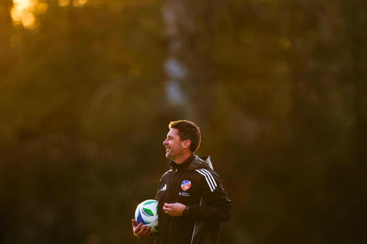 CLEARWATER, FLORIDA - JANUARY 20: FC Cincinnati during preseason training on January 20, 2025 in Clearwater, Florida.