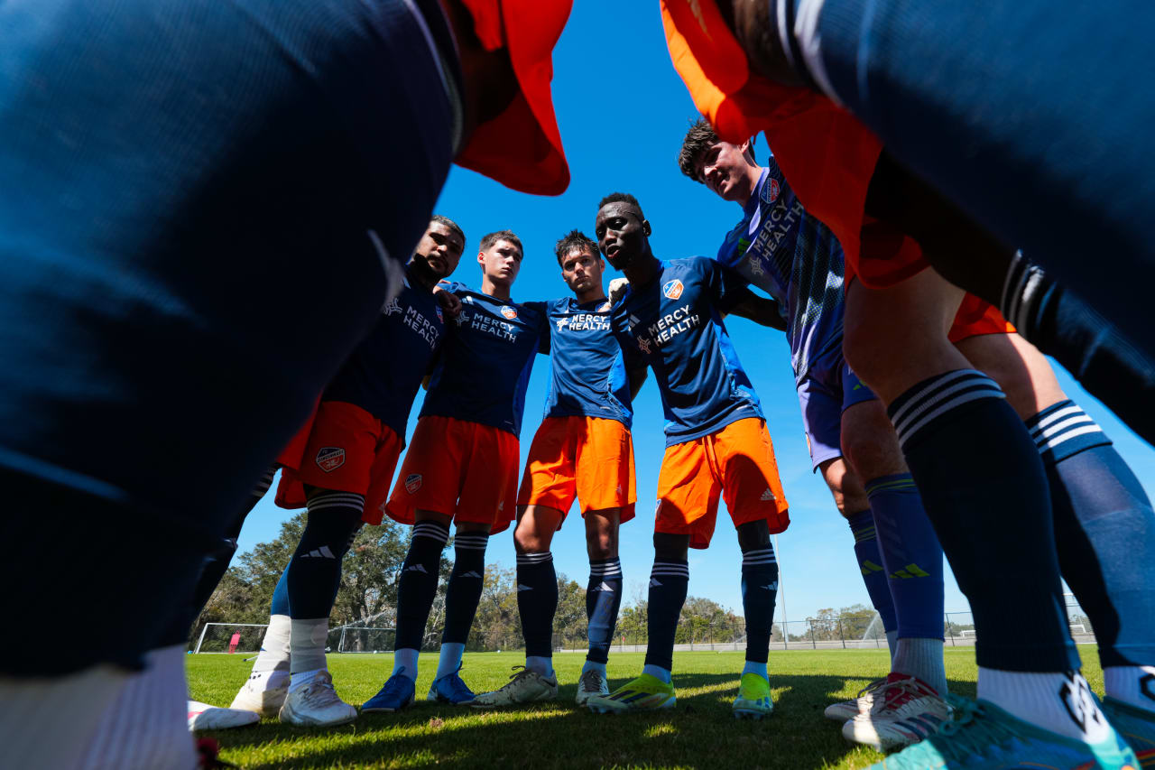 CLEARWATER, FLORIDA - JANUARY 30: FC Cincinnati against Houston Dynamo FC on January 30, 2025 at Joe DiMaggio Sports Complex in Clearwater, Florida.