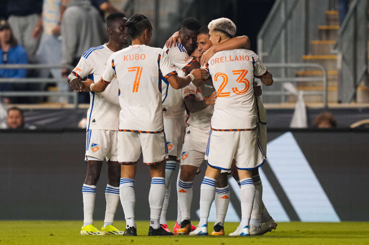 CHESTER, PENNSYLVANIA - OCTOBER 19: Philadelphia Union against FC Cincinnati on October 19, 2024 at Subaru Park in Chester, Pennsylvania.