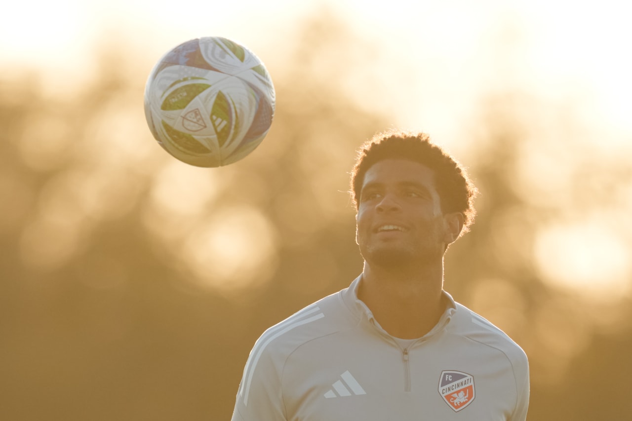CLEARWATER, FLORIDA - FEBRUARY 5: FC Cincinnati during preseason training on February 5, 2025 at Walter Campbell Sports Park in Clearwater, Florida.