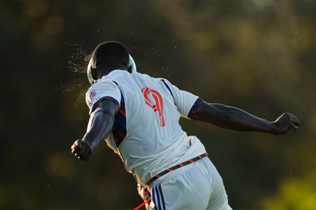 CLEARWATER, FLORIDA - FEBRUARY 7: FC Cincinnati during a preseason match against Philadelphia Union on February 7, 2025 at Joe DiMaggio Sports Complex in Clearwater, Florida.