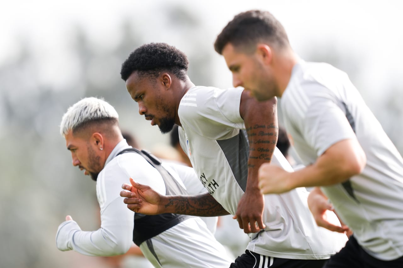 CLEARWATER, FLORIDA - JANUARY 28: FC Cincinnati during preseason training on January 28, 2025 in Clearwater, Florida.