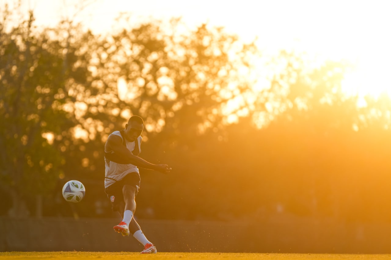 CLEARWATER, FLORIDA - FEBRUARY 5: FC Cincinnati during preseason training on February 5, 2025 at Walter Campbell Sports Park in Clearwater, Florida.
