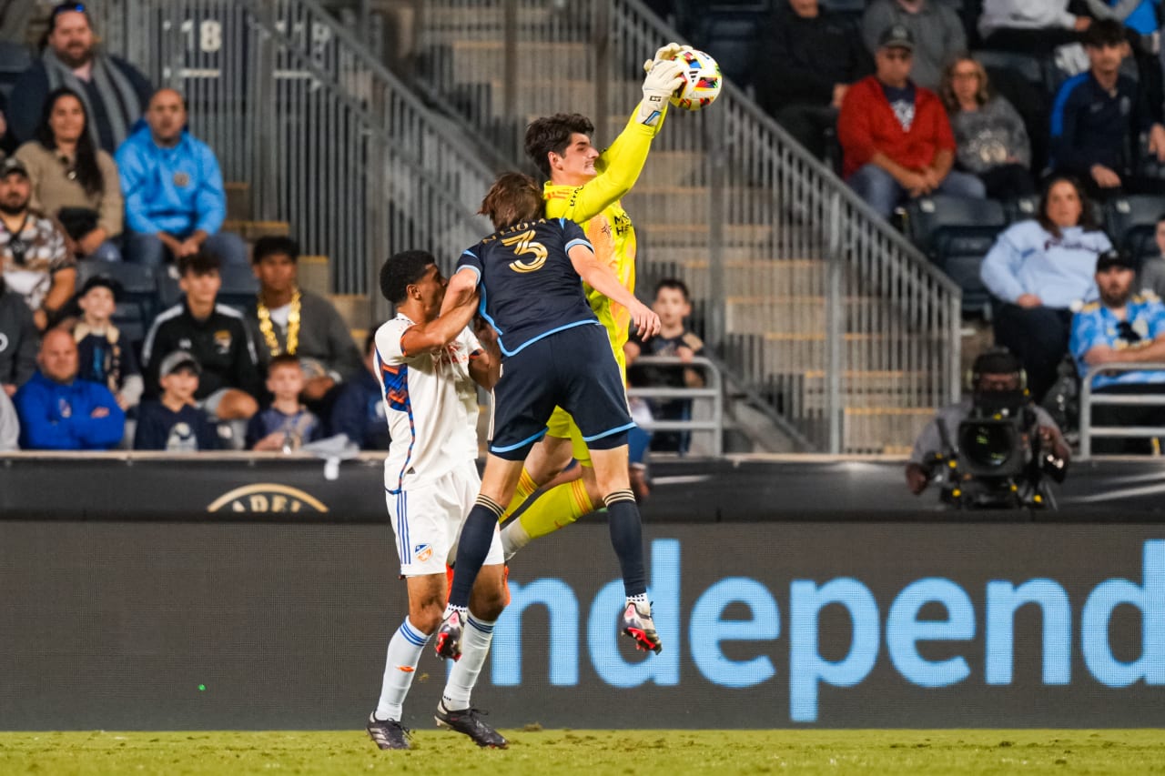 CHESTER, PENNSYLVANIA - OCTOBER 19: Philadelphia Union against FC Cincinnati on October 19, 2024 at Subaru Park in Chester, Pennsylvania.