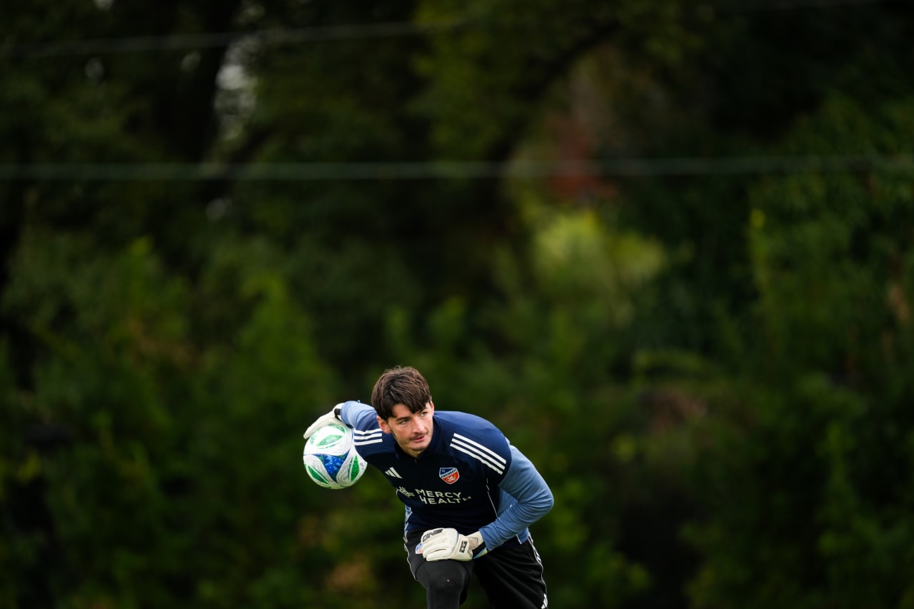 CLEARWATER, FLORIDA - JANUARY 21: FC Cincinnati during preseason training on January 21, 2025 in Clearwater, Florida.
