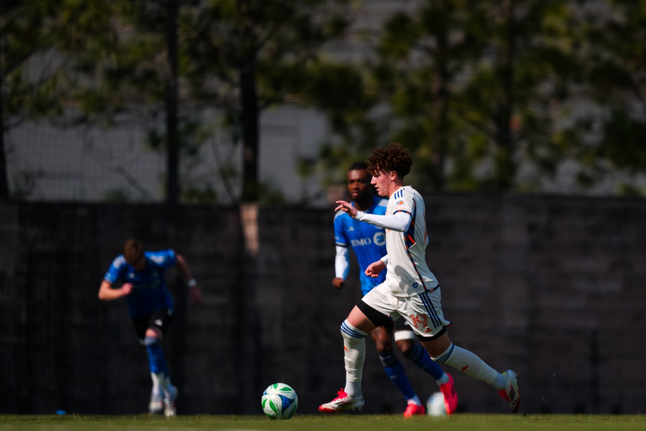 TAMPA, FLORIDA - JANUARY 24: FC Cincinnati against CF Montréal on January 24, 2025 at the Tampa Bay Rowdies Training Complex in Tampa, Florida.