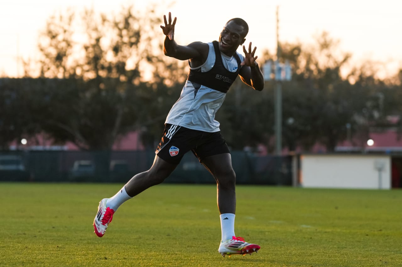 CLEARWATER, FLORIDA - FEBRUARY 5: FC Cincinnati during preseason training on February 5, 2025 at Walter Campbell Sports Park in Clearwater, Florida.