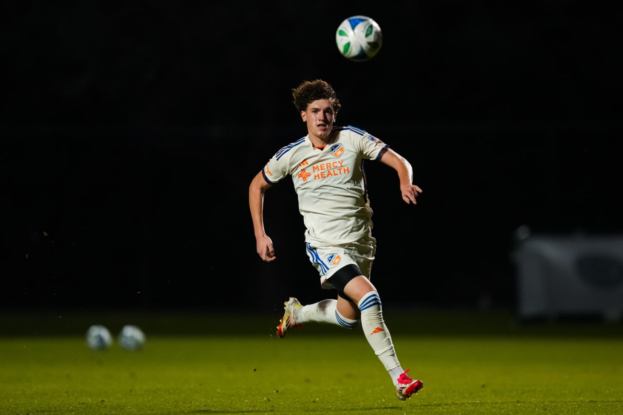 CLEARWATER, FLORIDA - FEBRUARY 7: FC Cincinnati during a preseason match against Philadelphia Union on February 7, 2025 at Joe DiMaggio Sports Complex in Clearwater, Florida.