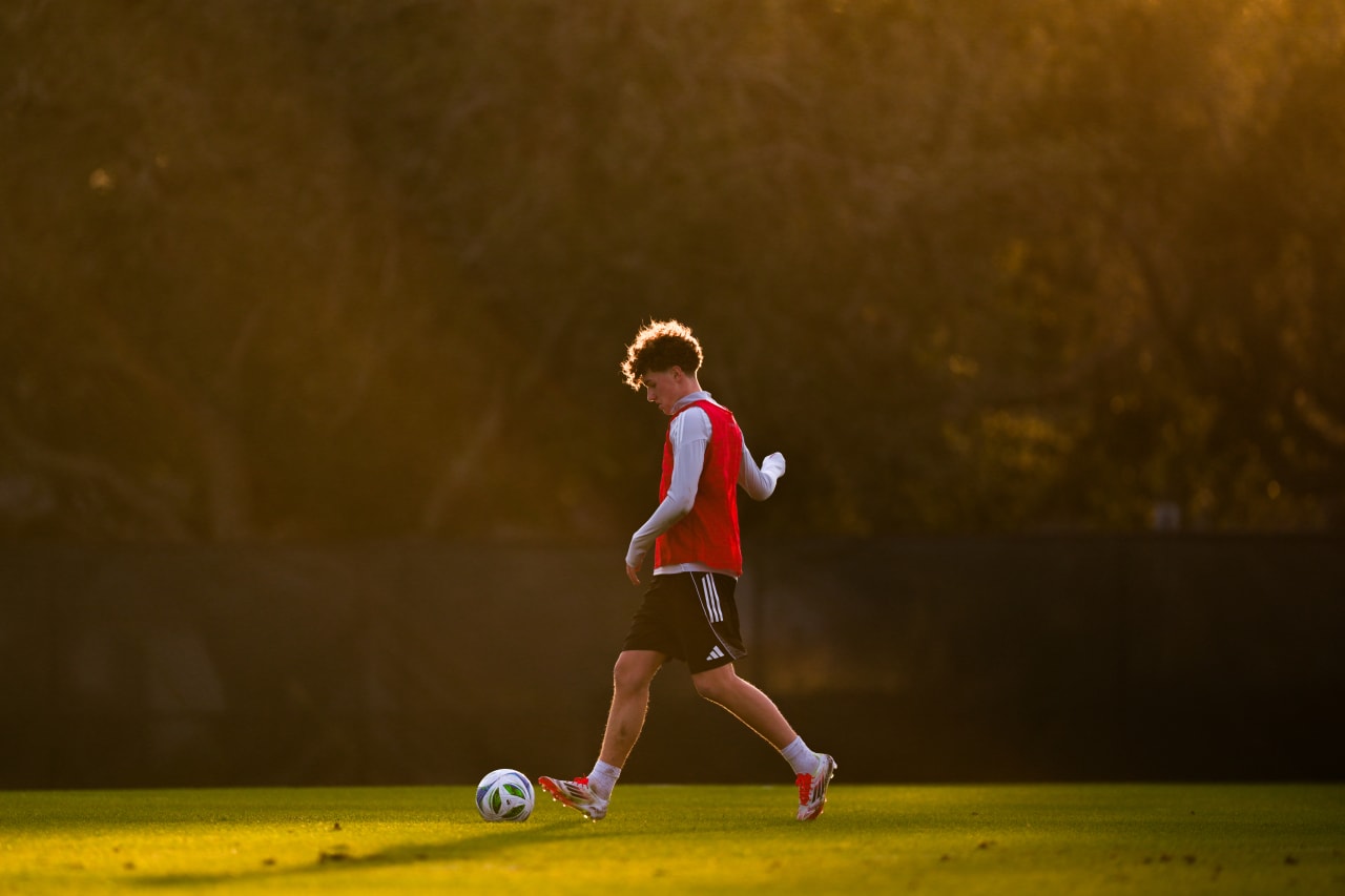 CLEARWATER, FLORIDA - JANUARY 20: FC Cincinnati during preseason training on January 20, 2025 in Clearwater, Florida.
