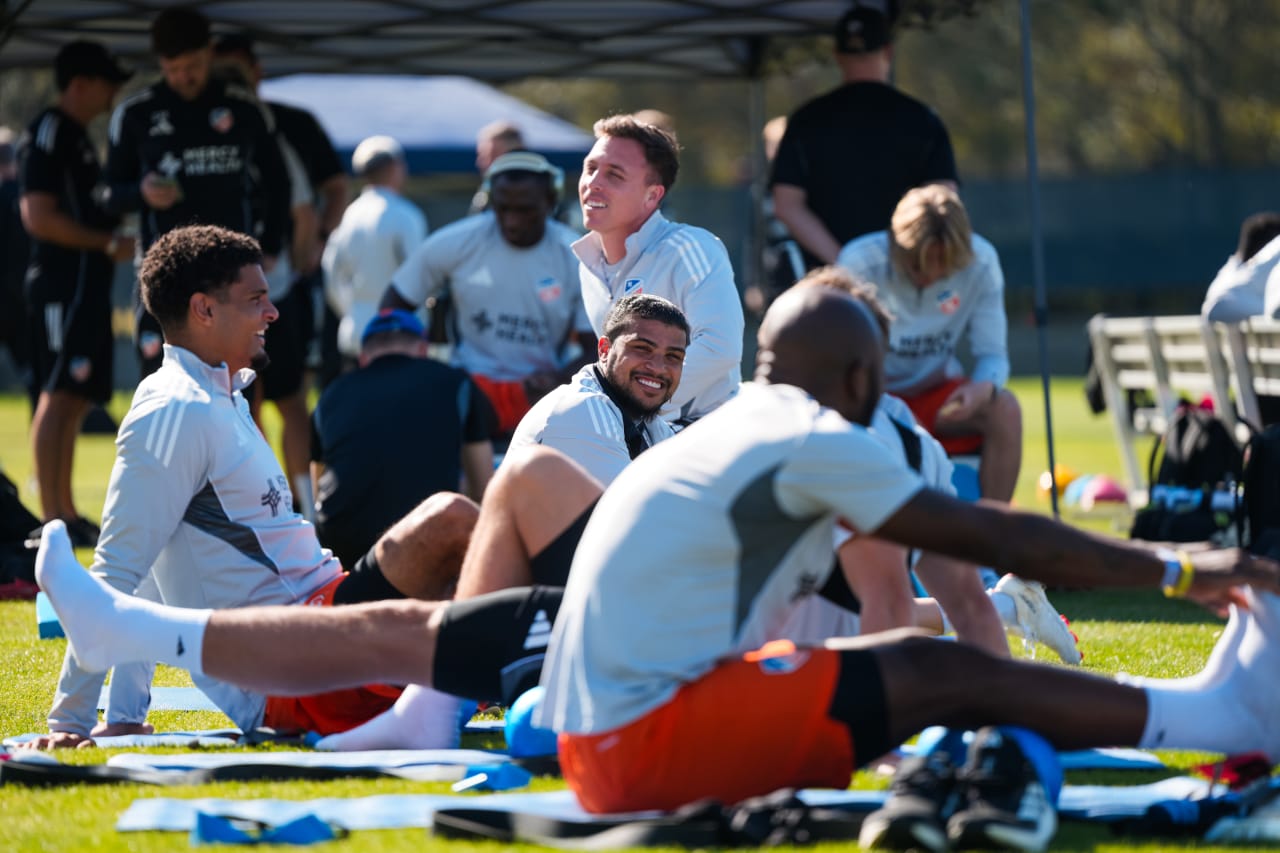 CLEARWATER, FLORIDA - JANUARY 30: FC Cincinnati against Houston Dynamo FC on January 30, 2025 at Joe DiMaggio Sports Complex in Clearwater, Florida.