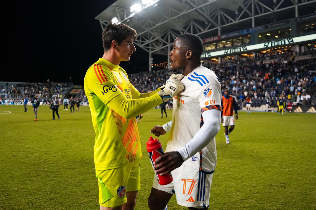 CHESTER, PENNSYLVANIA - OCTOBER 19: Philadelphia Union against FC Cincinnati on October 19, 2024 at Subaru Park in Chester, Pennsylvania.